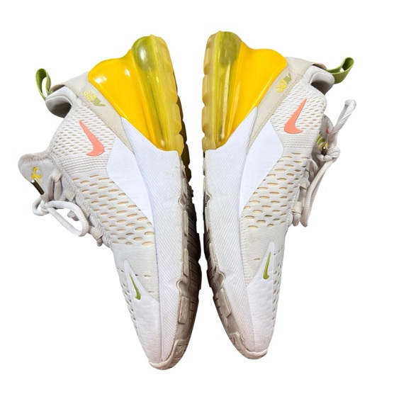 Nike Womens AIR MAX 270 DV2184 100 White/Crimson Bliss SZ 8 - Picture 5 of 9